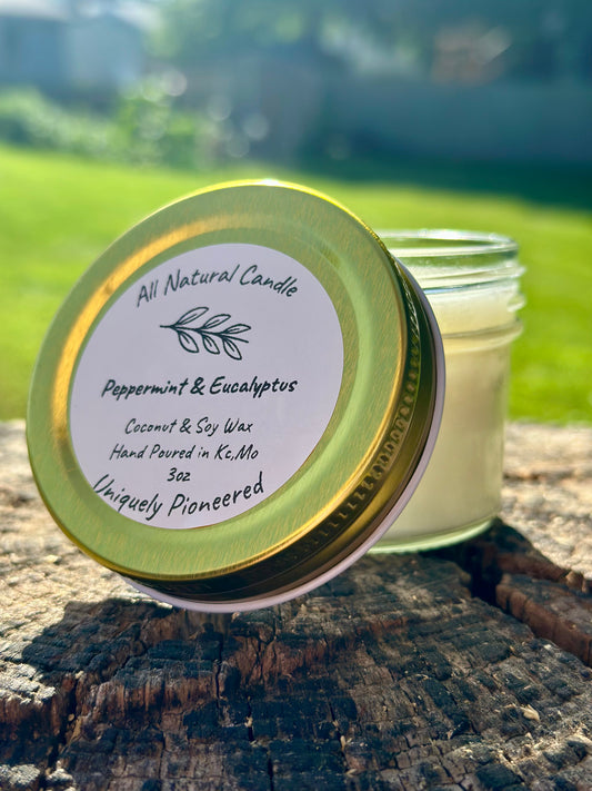 Peppermint & Eucalyptus Candle